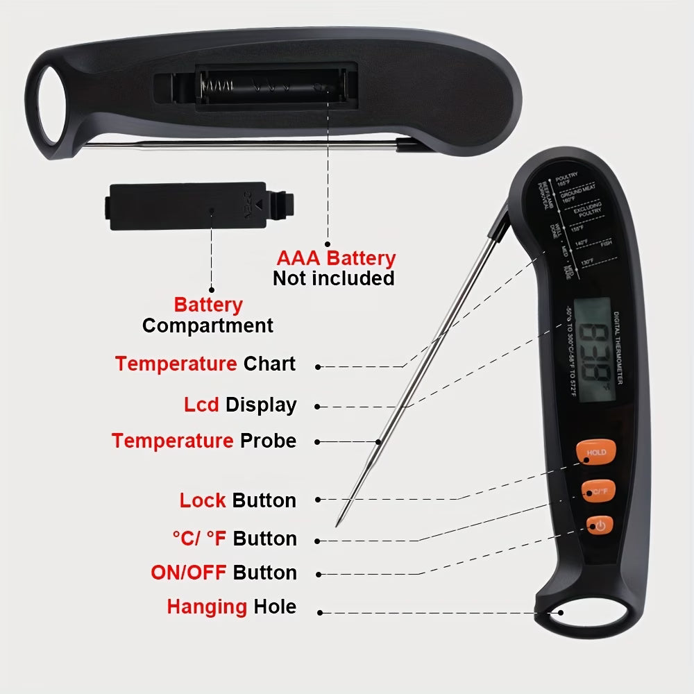 Instant Read Digital Meat Thermometer