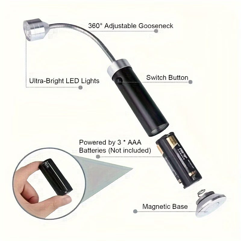 1 Piece Magnetic Braai Light
